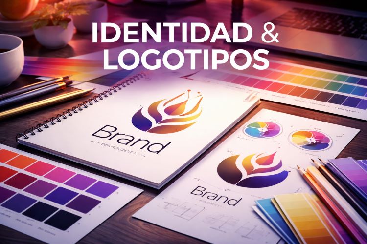 Identidad & Logotipos: Construcción de identidades visuales sólidas, memorables y alineadas a objetivos comerciales.